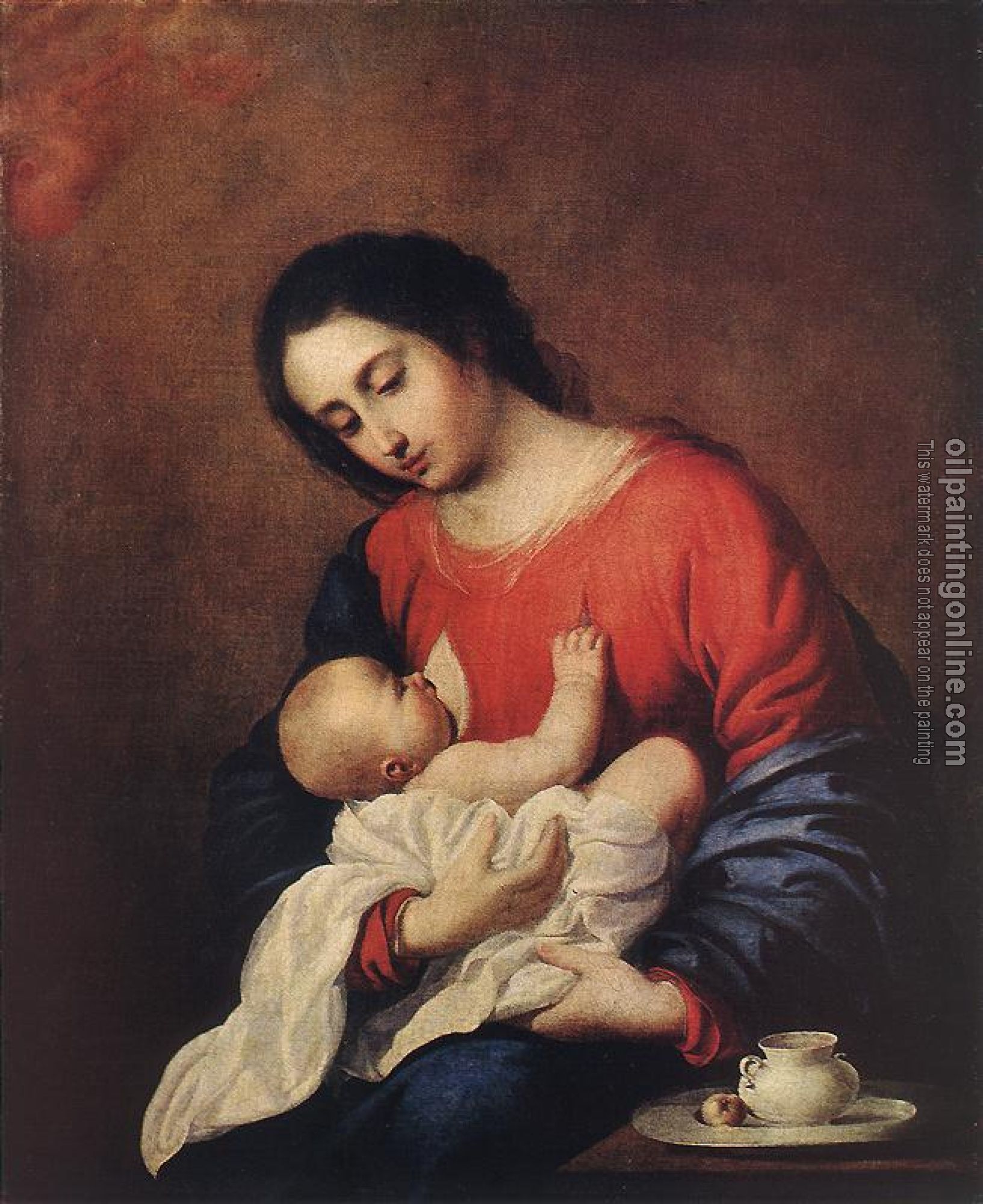 Zurbaran, Francisco de - Madonna with Child